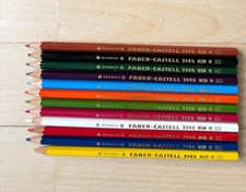 Alte Farbstifte Faber-Castell 2145 Schreibtis...