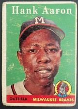 Hank Aaron 1958 Topps #30