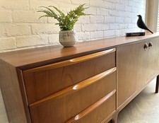 McIntosh Of Kirkcaldy ‘Dunfermline’ 1960s Teak Sideboard  Refinished Mid century