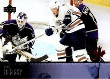 2003-04 Upper Deck Canadian Exclusives Ales Hemsky 46/50 Edmonton Oilers #76