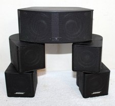 Bose Lifestyle Mini Jewel 2 Double Cube 1 Center Channel Speaker Working