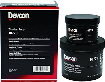 DEVCON 230-10770 2LB TITANIUM PUTTY COMPOUND