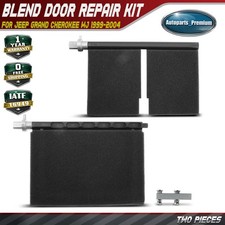 2x Air Recirculation Door Blend Door Repair Kit For Jeep Grand Cherokee 99-04 2x Air Recirculation Door Blend Door Repair Kit For Jeep Grand Cherokee 99-04