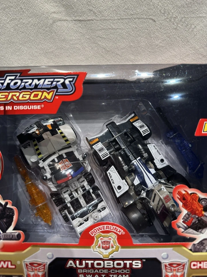 TRANSFORMERS ENERGON - PROWL & CHECKPOINT 2004 SEALED NEW! - Image 2 of 4