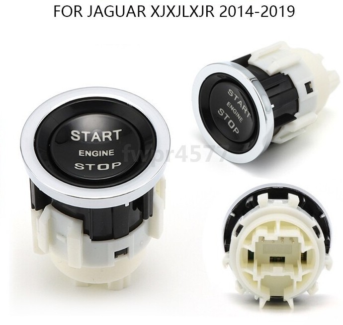 1x Engine Start Stop Ignition Switch Push Button for Jaguar XJXJLXJR 2014-2019