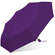 42" Ultra Compact Mini Manual Open Umbrella Windproof Waterproof Canopy Umbrella