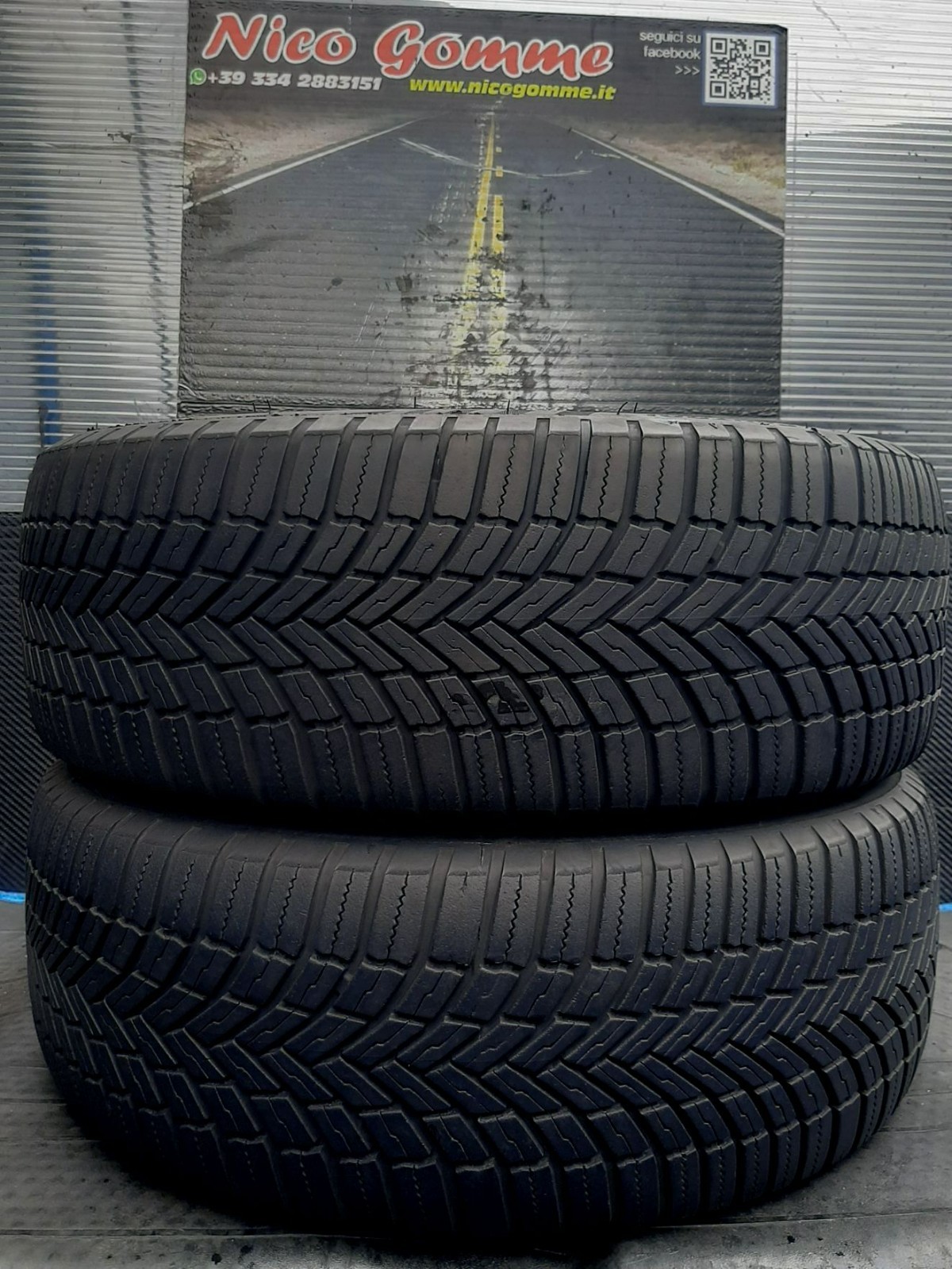 GOMME USATE 225/50R17 98H BRIDGESTONE LM005 INVERNALI M+S PNEUMATICI USATI