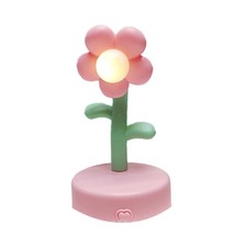 Table Lamp Cute Flower Night Light Desk Lamp Decor For Office Dorm Decor Pink‹
