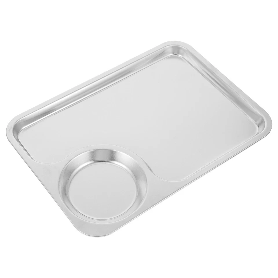  Pommes Halter Dessert Teller Snackteller Aus Edelstahl Pommesehalter - Bild 3 von 4