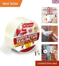 Professional Grade Window Sealing Tape, 2" x 30 Yards - Airtight & Residue-Free