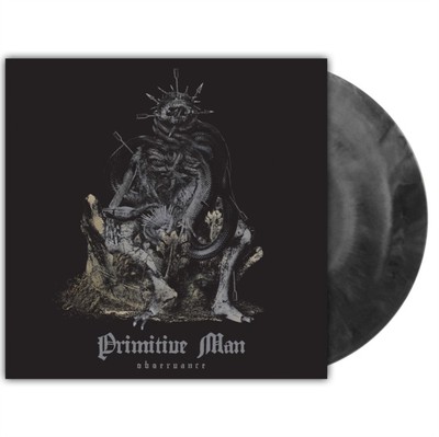PRIMITIVE MAN - OBSERVANCE BLACK AND SILVER GALAXY VINYL - Vinyl Re - B1111z