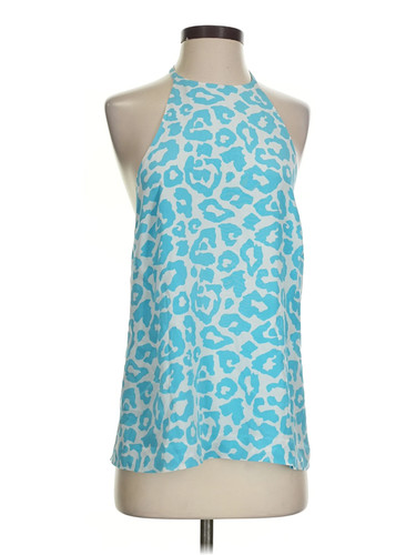 Annie Griffin Women Blue Tank Top S