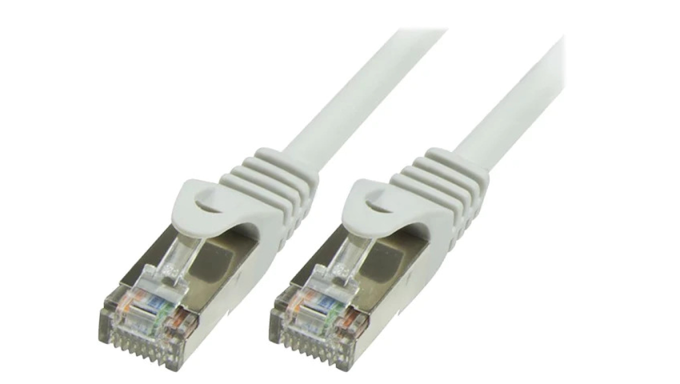 CP1102D Patchcord SF/UTP 5e Rope CCA PVC Grey 15m 26AWG /T2UK