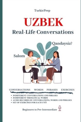 Allazov - Uzbek  Real-Life Conversation for Beginners - New paperback  - X555z