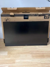 MSI MAG 255XFV 25 in FHD Monitor 250 Hz 3000:1 Contrast Black Used With Box