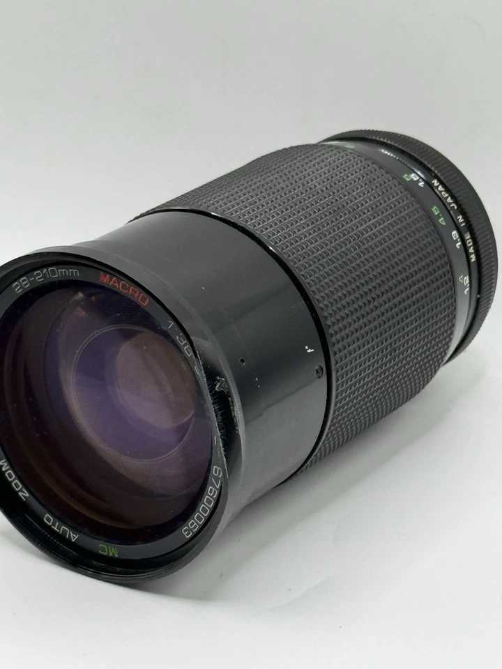 tested tempo-se 28-210mm f/3.8-5.6 mc auto zoom macro lens bent ring ✔️✔️ - Image 4 of 4