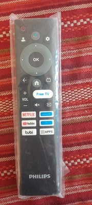 Philips HS 8AD u8 Tv remote 43pul7652/f7 50pul7552/f7 55pul7552/f7 60pul7555/f7