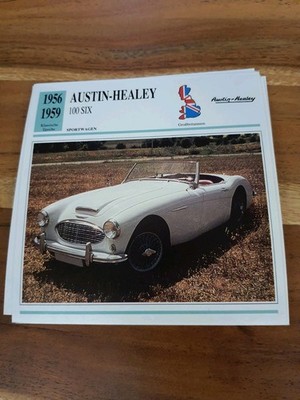 Austin Healey 100 Six - Geschichte & Technische Daten -  Karte (2)