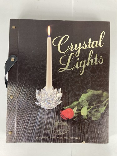 Vtg Cherry Hill Studio Crystal Lights Wallpaper Sample Book 125 Pages