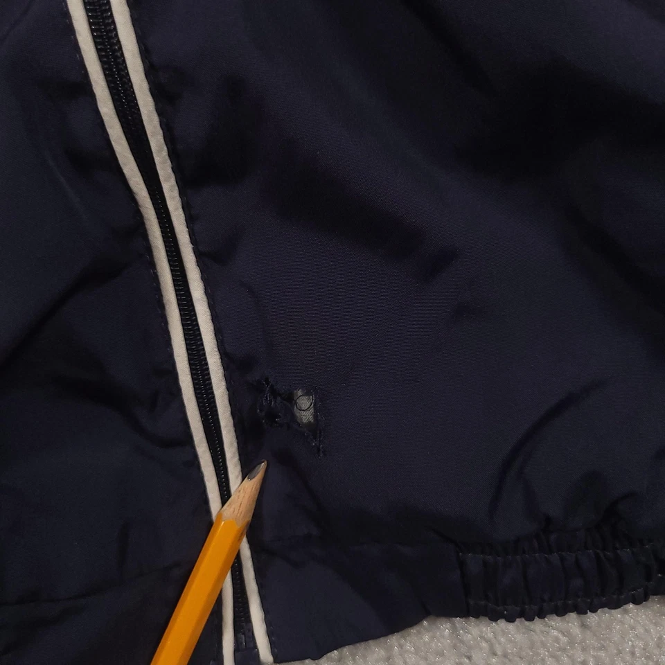 Chaqueta Illinois Fighting Illini con Capucha Cremallera Niño Pequeño 2T Azul Naranja NCAA Starter Foto 2 de 4