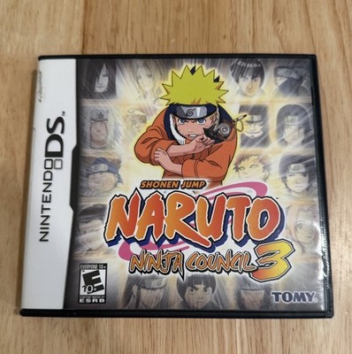 Shonen Jump Naruto Ninja Council 3 Nintendo DS Complete With Manual CIB