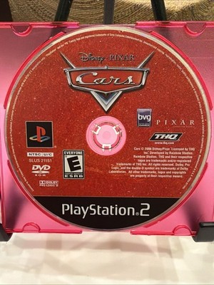 Disney Pixar Cars (Sony PlayStation 2) PS2 Disc Only! Works Great! FUN!