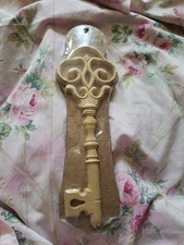 WoodUbend Large Skeleton Key Design Wooden Applique, Set Of Two In Package