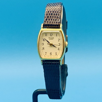 #ad PULSAR By SEIKO V811 5340 Women’s Vintage Fashion Quartz Wristwatch Working Cond $25.72