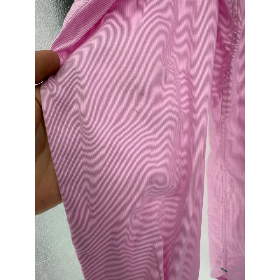 Camisa de vestir Sid Mashburn para hombre rosa con botones manga larga ver fotos 16/35 Foto 3 de 4