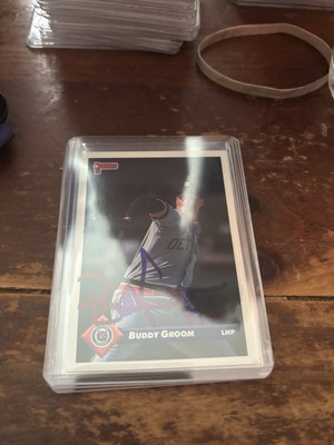 1993 Donruss - Buddy Groom #569 Autograph
