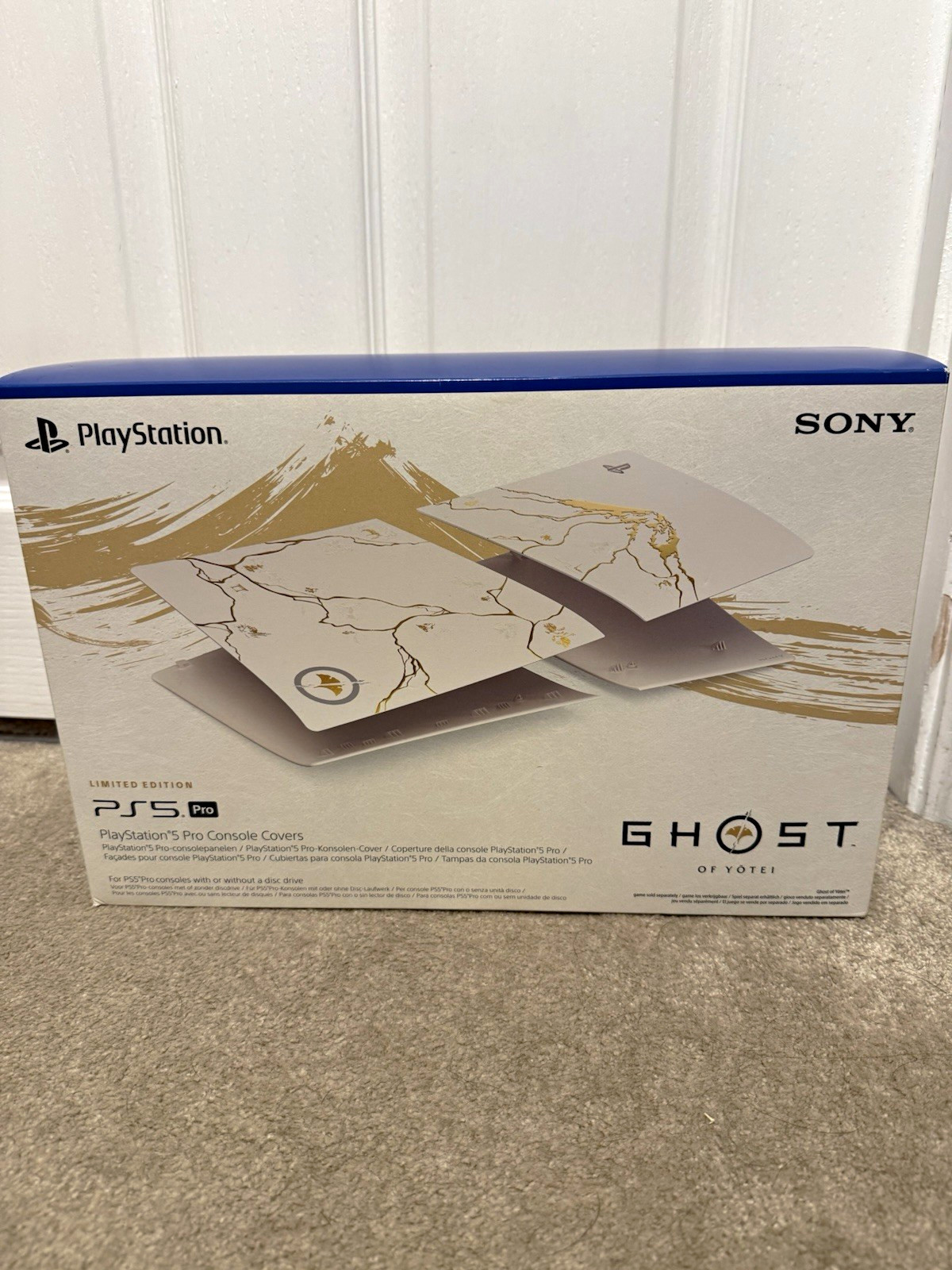 Official Sony PlayStation 5 Pro Console Covers Limited Edition Ghost of Yotei