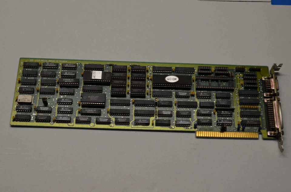 vintage computer board card MG-200 Rev5 QC-OK KX0-01 Diamond - Image 2 of 4