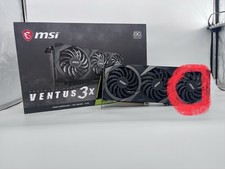 Tarjeta de gráficos MSI GeForce RTX 3070 Ventus 3X OC 8GB GDDR6 con caja (2/3 ventiladores funcionan)