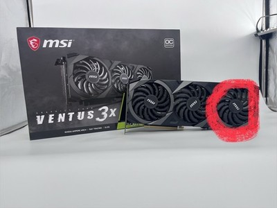 MSI GeForce RTX 3070 Ventus 3X OC 8GB GDDR6 Graphics Card w/ Box (2/3 fans work)