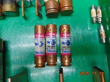 Lot of 3 TR50R Ferraz Shawmut Tri-onic Smart Spot 50 Amp Fuse