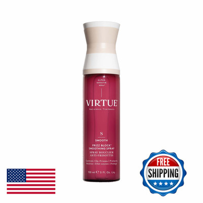 Virtue Frizz Block Smoothing Spray Frizz Control Hair Treatment Protects From