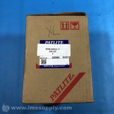 Patlite Rhb-24aul-y Rotating Beacon 9980 Patlite Rhb-24aul-y Rotating Beacon 9980