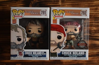 Funko Pop - Cast Away - Chuck Noland - Chuck Noland and Wilson