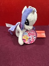 Rarity My Little Pony, 2014 4.5 inch Aurora World plush clip on