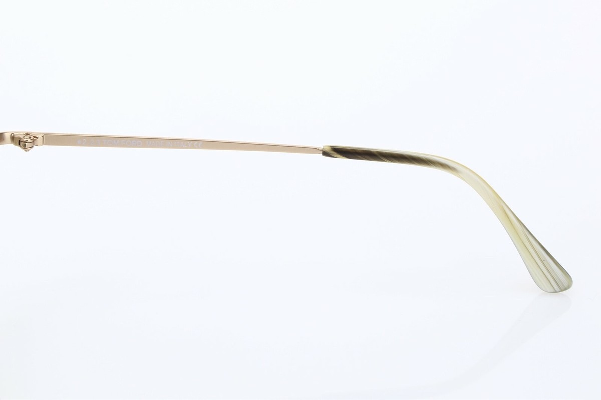 Tom Ford 162936 Grace TF349 64J Olive Green Horn/Gold Cat  display picture 1