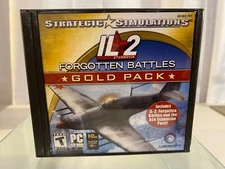 IL 2 Stratecic Simulations Forgotton Battles Gold Pack 3 CD SET