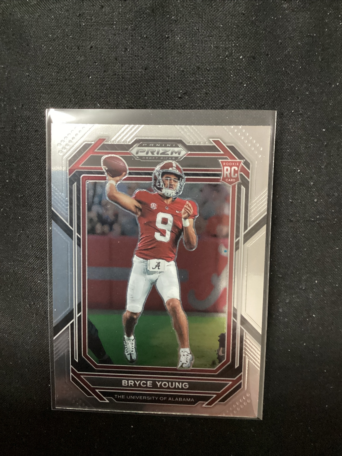 2023 Panini Prizm Draft Picks Bryce Young #101 Rookie.                   TR