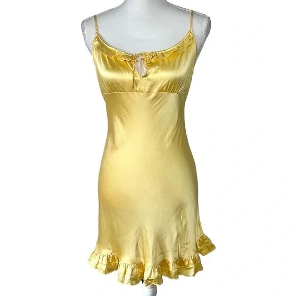 Vintage Victoria Victoria Secret Satin Slip Dress Victoria's Secret Vintage  Silk Slip
