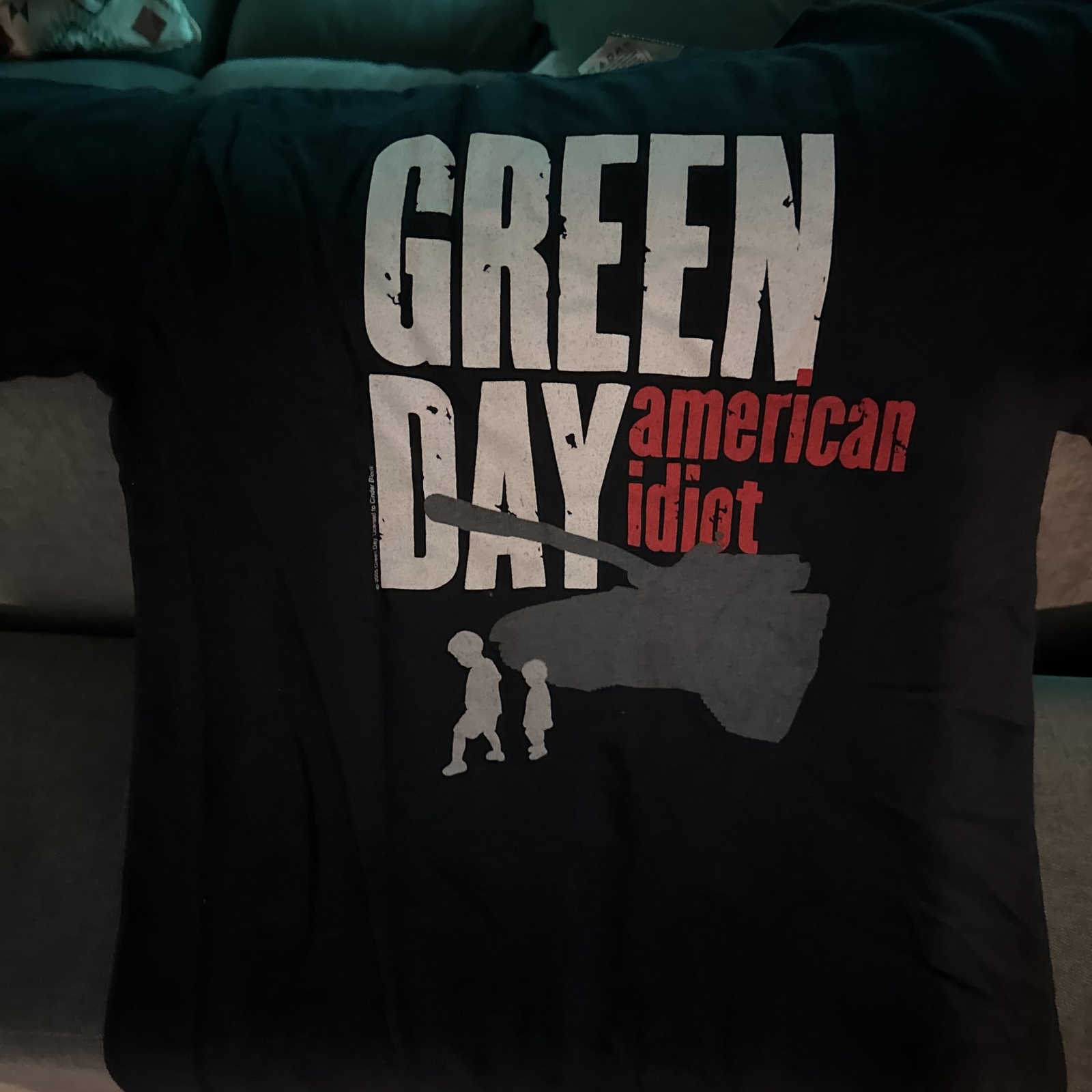 ALTRA Maglietta grafica Green Day 'American Idiot'