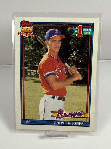 1991 Topps - Chipper Jones #333 (RC)