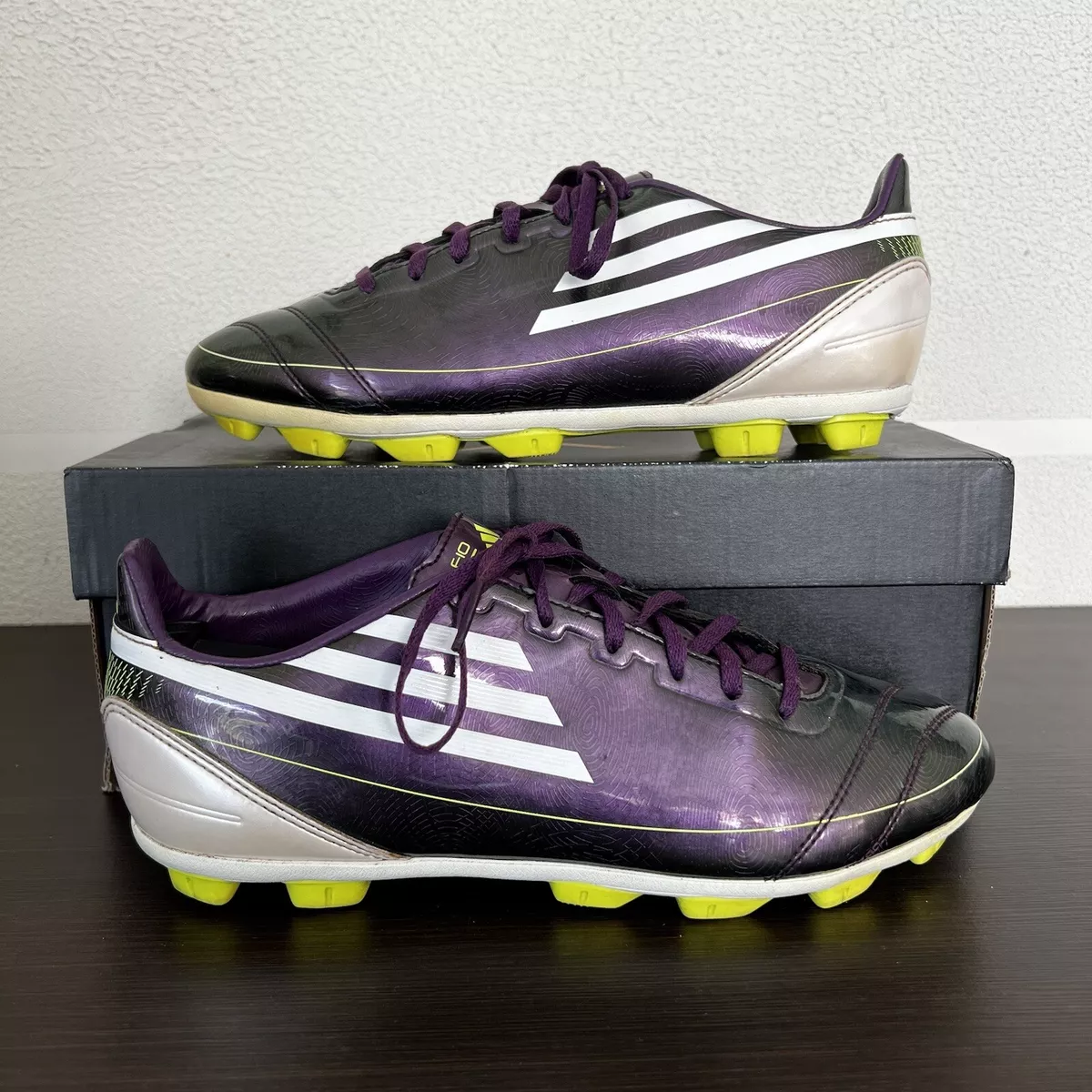 Adidas TRX FG Purple Football Boots Soccer Cleats G12783 Size US 6 | eBay