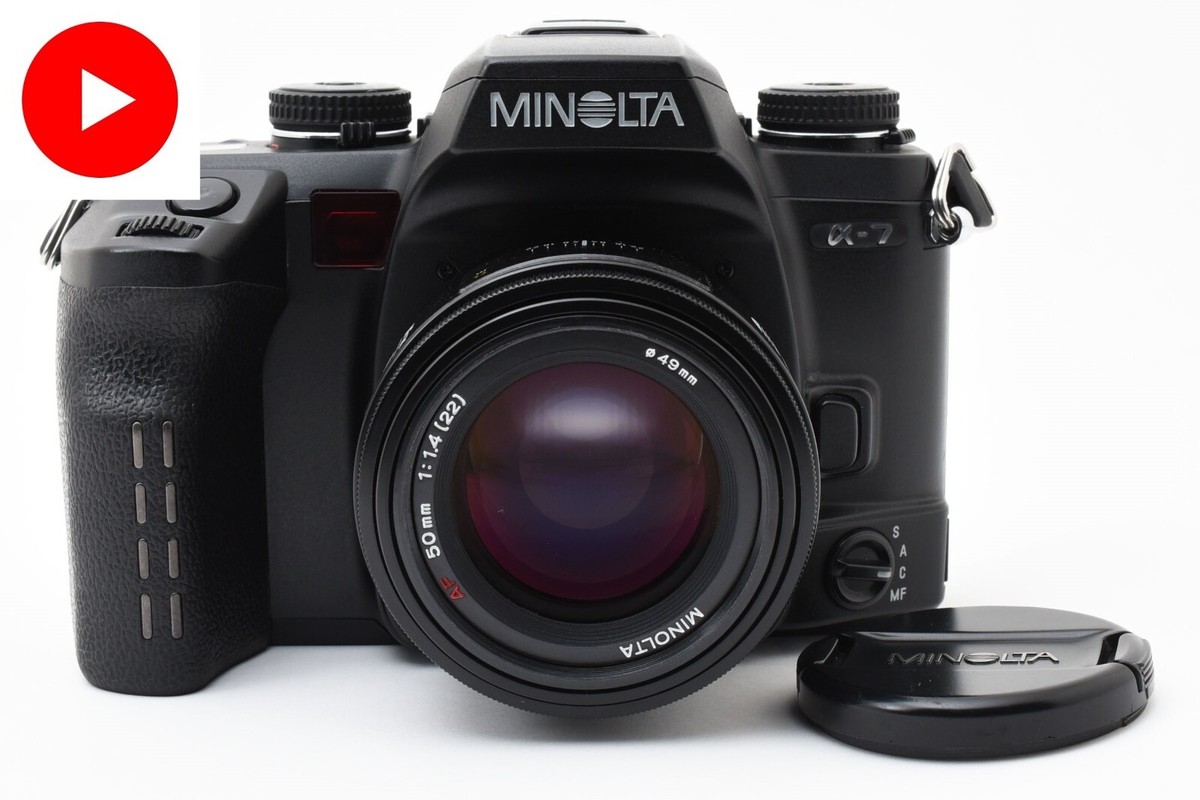 Minolta α7 a7 Maxxum Dynax Alpha AF 50mm f1.4 Lens film Minolta α7 a7 Maxxum Dynax Alpha AF 50mm f1.4 Lens film
