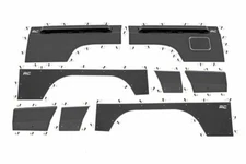 Rough Country F & R Upper and Lower Quarter Panel Armor for 97-01 Cherokee XJ