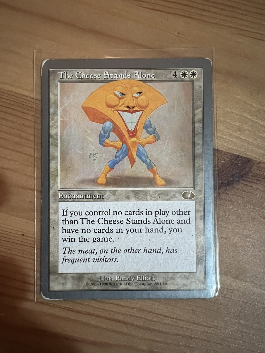 Magic The Gathering - The Cheese Stands Alone - Unglued - RARE | eBay