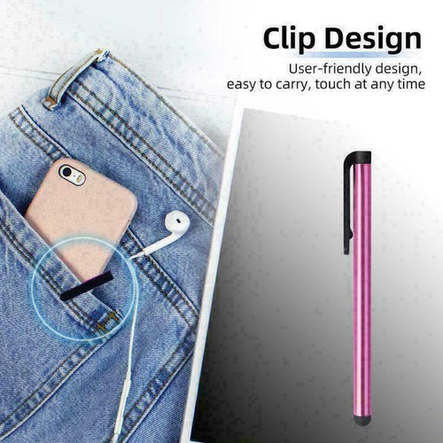 2 in 1 Screen Pen Stylus Universal For mobile phone PC Phone Tablet J2M4 - Zdjęcie 8 z 12